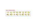 DE-284V Paper Folding Examples