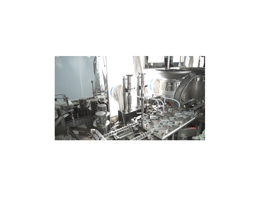 VLF-50 100 VLFS-50 100 Automatic Vial Liquid Filling & Stoppering Machine