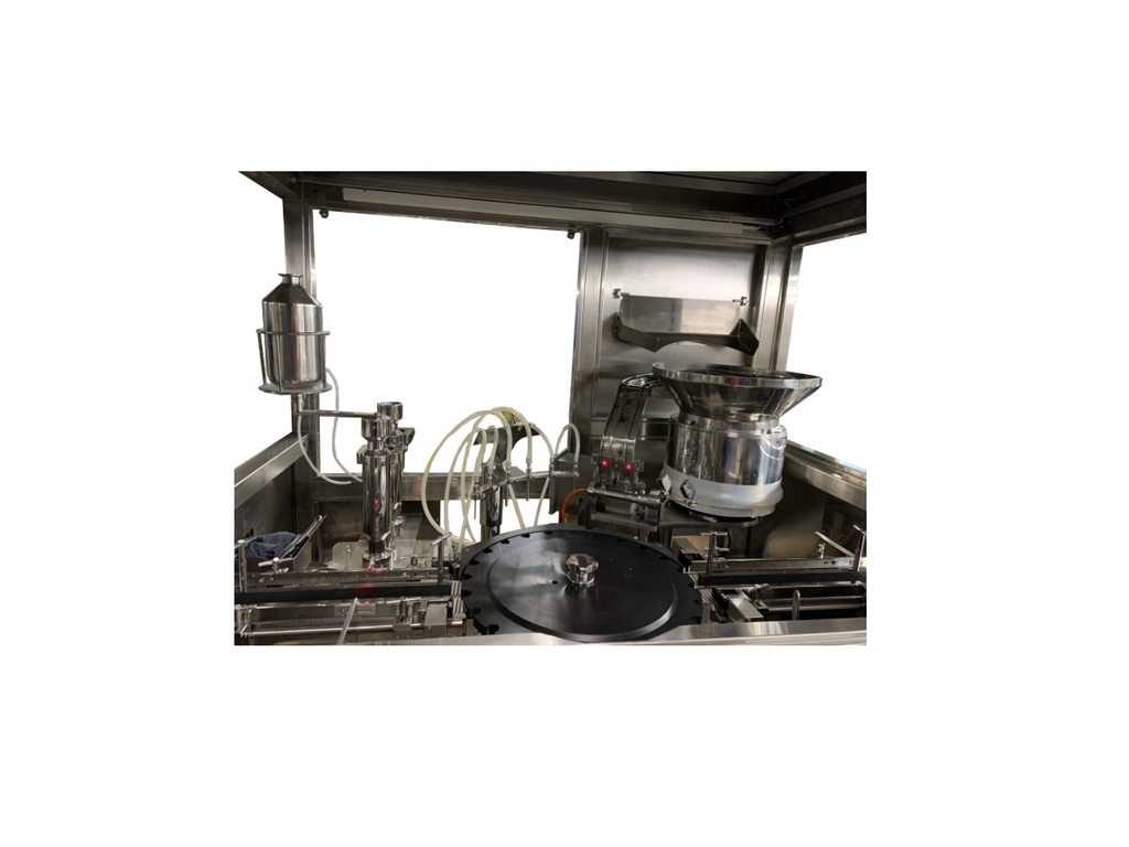 VLF-50 100 VLFS-50 100 Automatic Vial Liquid Filling & Stoppering Machine