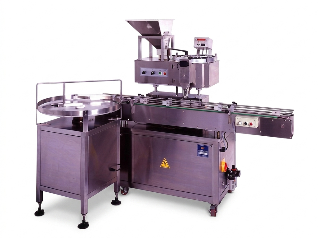 Automatic capsule and tablet counting machine