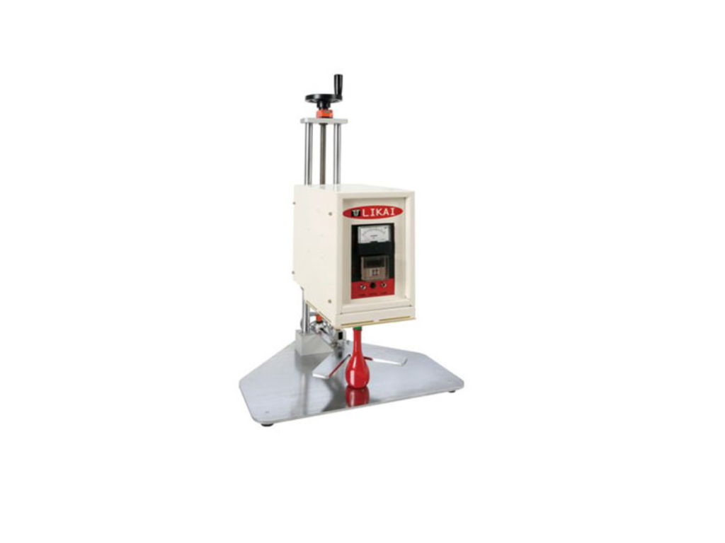 Semi-automatic induction aluminum foil sealing machine